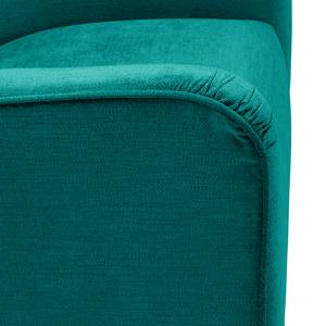 Fauteuil Oldbury I Tissu - Tissu Lito: Turquoise