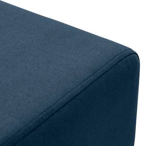 Repose-pieds Oldbury I Tissu - Microfibre Sela: Bleu brillant