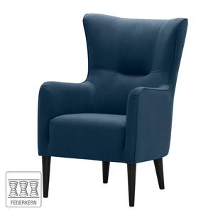 Fauteuil Oldbury I Tissu - Microfibre Sela: Bleu brillant