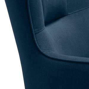 Fauteuil Oldbury I Tissu - Microfibre Sela: Bleu brillant