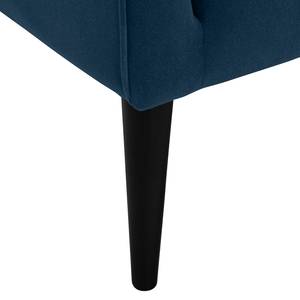 Fauteuil Oldbury I geweven stof - Microvezel Sela: Briljant blauw