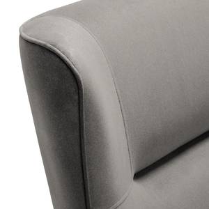 Canapé Oldbury I (2 places) Tissu - Microfibre Sela: Gris