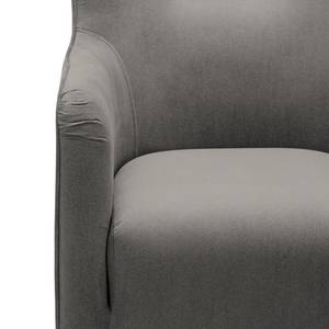 Sofa Oldbury I (2-Sitzer) Microfaser Sela: Grau