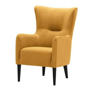 Fauteuil Oldbury I Tissu - Microfibre Sela: Jaune maïs