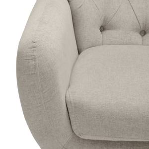 Fauteuil Lowen I Velours - Tissu Nere: Gris clair