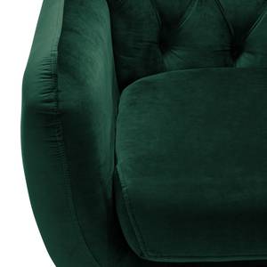 Fauteuil Lowen I Velours - Velours Ravi: Vert vieilli