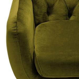 Fauteuil Lowen I fluweel - Velours Ravi: Avocado