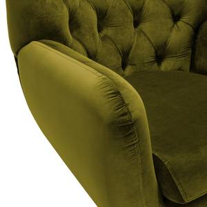 Fauteuil Lowen I fluweel - Velours Ravi: Avocado