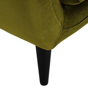 Fauteuil Lowen I fluweel - Velours Ravi: Avocado