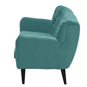 Sofa Lowen I (2,5-Sitzer) Microfaser - Microfaser Sela: Brilliantblau