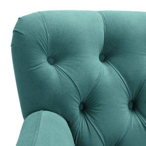 Sofa Lowen I (2,5-Sitzer) Microfaser - Microfaser Sela: Brilliantblau