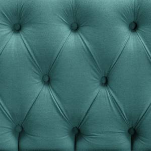 Sofa Lowen I (2,5-Sitzer) Microfaser - Microfaser Sela: Brilliantblau