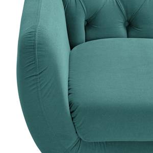 Sofa Lowen I (2,5-Sitzer) Microfaser - Microfaser Sela: Brilliantblau