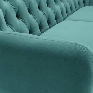 Sofa Lowen I (2,5-Sitzer) Microfaser - Microfaser Sela: Brilliantblau