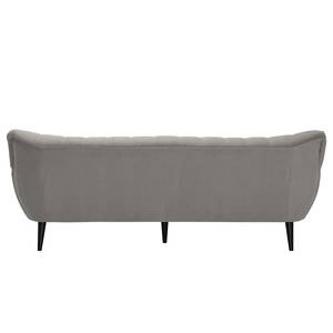 Canapé Lowen I (2-3 places) Velours - Microfibre Sela: Gris