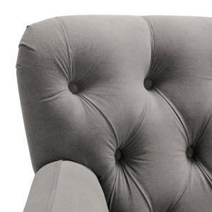 Sofa Lowen I (2,5-Sitzer) Microfaser - Microfaser Sela: Grau