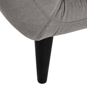 Canapé Lowen I (2-3 places) Velours - Microfibre Sela: Gris