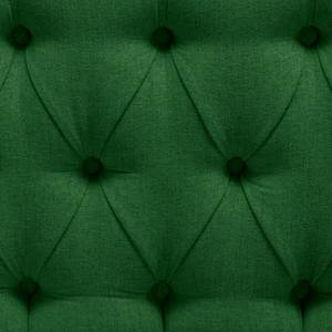 Bank Lowen I (2,5-zits) fluweel - Geweven stof Nere: Groen