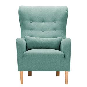 Fauteuil Leke I Tissu - Tissu Voer: Bleu clair