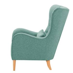 Fauteuil Leke I Tissu - Tissu Voer: Bleu clair