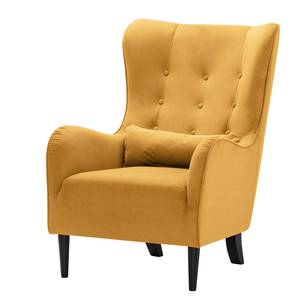 Fauteuil Leke I Tissu - Microfibre Sela: Jaune maïs