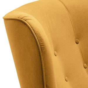 Fauteuil Leke I Tissu - Microfibre Sela: Jaune maïs