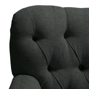 Sofa Lowen I (2,5-Sitzer) Microfaser - Webstoff Nere: Schwarz