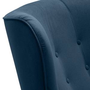 Fauteuil Leke I Tissu - Microfibre Sela: Bleu brillant