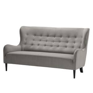 Sofa Leke I (3-Sitzer) Microfaser Sela: Grau