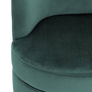 Fauteuil Chanly Velours - Velours Ravi: Pétrole