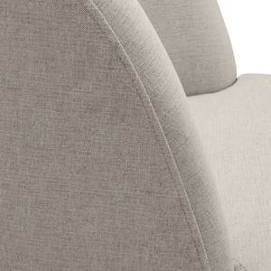 Fauteuil Chanly Velours - Tissu Nere: Gris clair