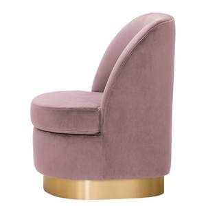 Fauteuil Chanly Velours - Velours Ravi: Mauve