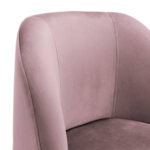 Fauteuil Chanly Velours - Velours Ravi: Mauve