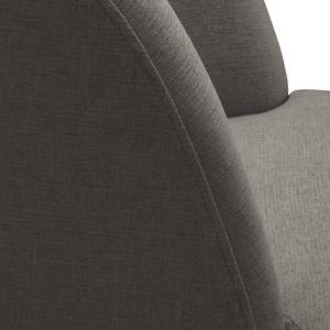 Fauteuil Chanly Velours - Tissu Nere: Gris