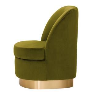 Fauteuil Chanly fluweel - Velours Ravi: Avocado