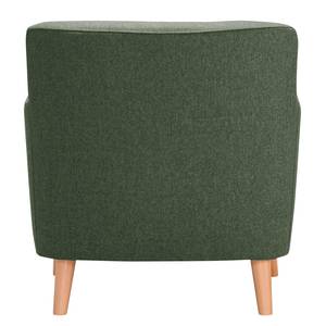 Fauteuil Bette I Tissu - Vert