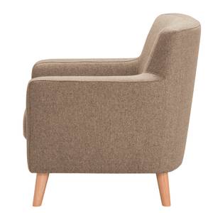 Sessel Bette I Webstoff - Cappuccino