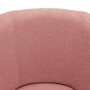 Fauteuil Chanly Velours - Tissu Nere: Mauve