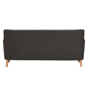 Sofa Bette I (3-Sitzer) Webstoff - Schwarz