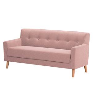 Sofa Bette II (3-Sitzer) Webstoff - Rosé