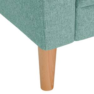 Sofa Bette II (3-Sitzer) Webstoff - Hellblau