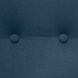 Fauteuil Saku geweven stof - Microvezel Sela: Briljant blauw