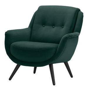 Fauteuil Saku Tissu - Microfibre Sela: Pétrole