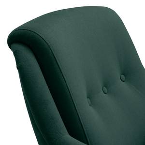 Fauteuil Saku Tissu - Microfibre Sela: Pétrole