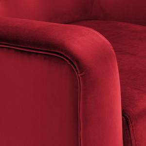 Fauteuil Boyka I fluweel - Velours Ravi: Rood