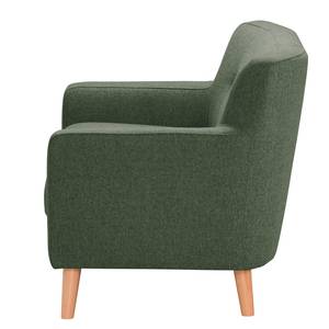 Sofa Bette I (2-Sitzer) Webstoff - Grün