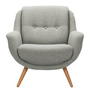 Fauteuil Saku geweven stof - Geweven stof Voer: Grijs