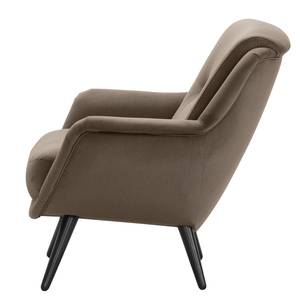 Fauteuil Saku geweven stof - Microvezel Sela: Cubanit