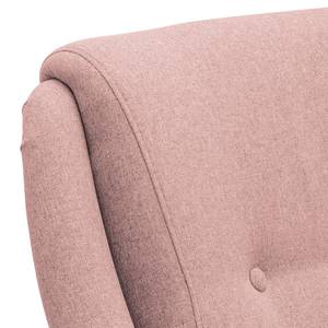 Fauteuil Saku geweven stof - Geweven stof Voer: Roza