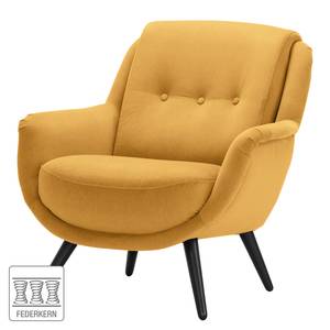 Fauteuil Saku Tissu - Microfibre Sela: Jaune maïs